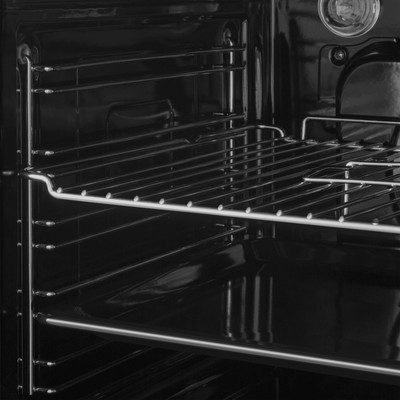 Плита MAUNFELD MIC611W01TD, индукционная, 4 конфорки, 59 л, электрическая духовка, белая