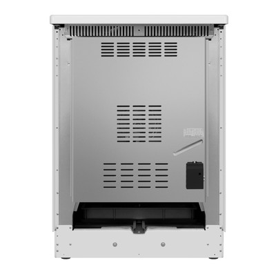 Плита MAUNFELD MIC611W01TD, индукционная, 4 конфорки, 59 л, электрическая духовка, белая
