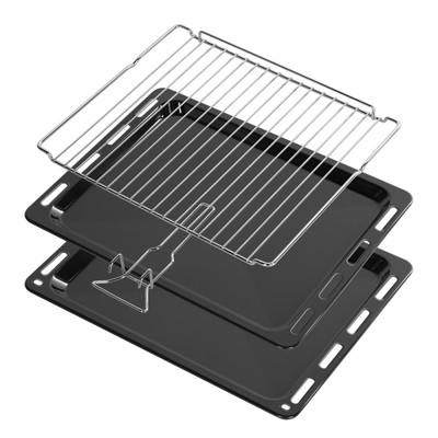 Плита MAUNFELD MIC611W01TD, индукционная, 4 конфорки, 59 л, электрическая духовка, белая