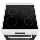 Плита MAUNFELD MIC611W01TD, индукционная, 4 конфорки, 59 л, электрическая духовка, белая - фото 51900857