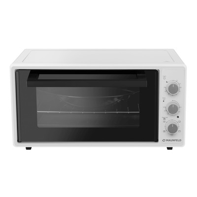 Мини-печь MAUNFELD MMO-483MW01, 1500 Вт, 48 л, 50-280 °C, конвекция, таймер, белая