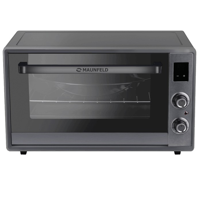 Мини-печь MAUNFELD MMO-606MS02, 2034 Вт, 60 л, 50-250 °C, конвекция, таймер, темно-серая - Фото 1