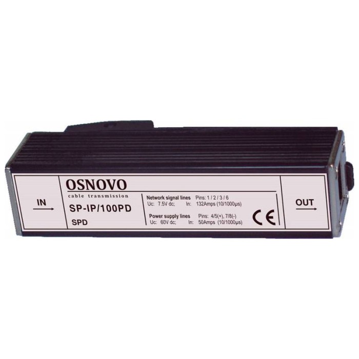 Грозозащита Osnovo SP-IP/100PD - Фото 1