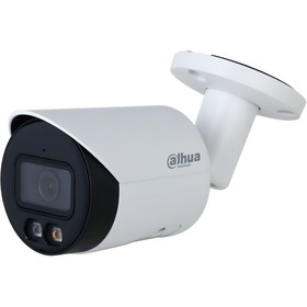 Камера видеонаблюдения IP Dahua DH-IPC-HFW2449S-S-IL-0280B 2.8-2.8мм цв. корп.:белый (DH-IPC-HFW2449