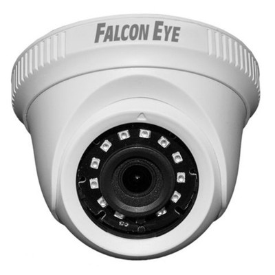 Камера видеонаблюдения аналоговая Falcon Eye FE-MHD-DP2e-20, 2.8-2.8 мм, HD-CVI HD-TVI, белая