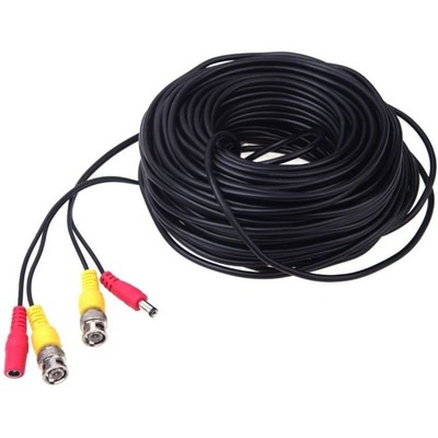 Кабель Falcon Eye 00-00109302 BNC/DC/BNC/DC, 30 м, чёрный