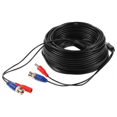 Кабель Falcon Eye BNC-BNC BNC/DC/BNC/DC, 18 м, чёрный