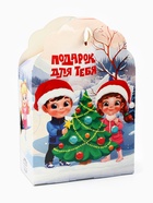 Сладкий детский новогодний подарок «С Новым годом»: конфеты + раскраска внутри, 500 г - Фото 3