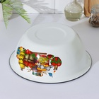 УЦЕНКА Миска 4 л деколь МИКС (белая) - Фото 3