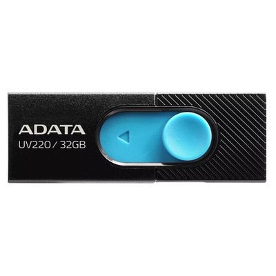 Флешка A-Data 32GB UV220 AUV220-32G-RBKBL USB2.0 черный/синий