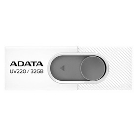 Флешка A-Data 32GB UV220 AUV220-32G-RWHGY USB2.0 белый/серый