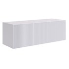 Антресоль для трёхстворчатого шкафа «Зефир», 1200×422×400 мм, цвет белое дерево/белая эмаль - Фото 1