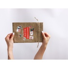 Набор мешков с термонаклейкой «Почта», холща, 3 штуки, 16 х 24 см 10448936