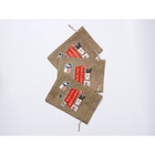 Набор мешков с термонаклейкой «Почта», холща, 3 штуки, 16 х 24 см 10448936