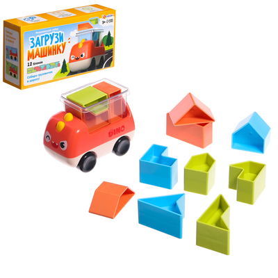 УЦЕНКА Развивающий набор IQ-ZABIAKA «Загрузи машинку»