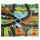 УЦЕНКА Игровой набор «Динопарк», 4 машинки, коврик - Фото 2