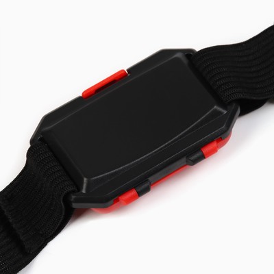 Фонарь налобный «Крутой рыбак», красный