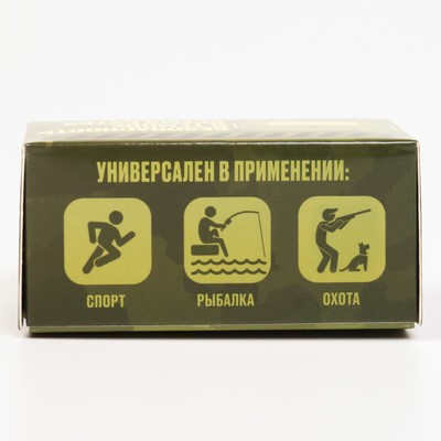 Фонарь налобный «Крутой рыбак», красный