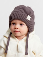 Шапка Крошка Я, р. 46-48см, 1-3 года, серый - фото 809500250