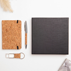 Набор подарочный 3 в 1 (ручка, брелок с карабином, блокнот) - Фото 2