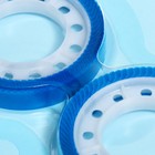 Набор текстовыделительной клейкой ленты, 2 штуки, отклеиваемая, 75×10 мм, синяя - Фото 3