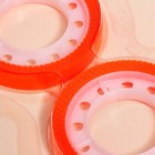 Набор текстовыделительной клейкой ленты, 2 штуки, отклеиваемая, 75×10 мм, оранжевая флуоресцентная - Фото 3