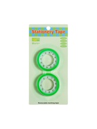 Набор текстовыделительной клейкой ленты, 2 штуки, отклеиваемая, 75×10 мм, зелёная - Фото 2