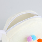 Сумка детская для девочки на молнии «Выбражулька», белая - Фото 3