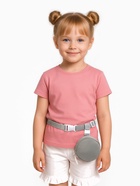 Сумка детская поясная на молнии «Выбражулька», серая - Фото 3