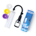 Помпа для пениса вакуумная, поршень, ABS-пластик, 23 см, прозрачная - Фото 7