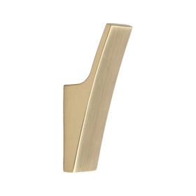 Крючок мебельный CAPPIO ASPHODEL, однорожковый, цвет сатиновое золото, 3 шт.