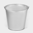 Вёдро хозяйственное оцинкованное с ручкой, 15 л, 2 шт. - Фото 3