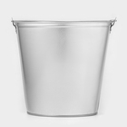 Вёдро хозяйственное оцинкованное с ручкой, 15 л, 2 шт. - Фото 4