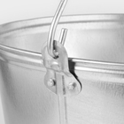 Вёдро хозяйственное оцинкованное с ручкой, 15 л, 2 шт. - Фото 7