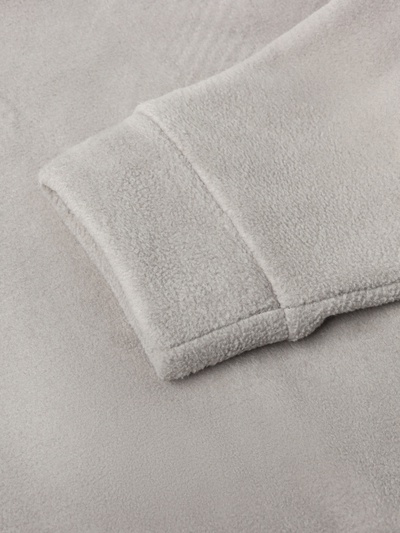 Костюм флисовый (худи и брюки) детский MINAKU: Fleece Soft, графит, рост 122 см