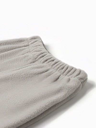Костюм флисовый (худи и брюки) детский MINAKU: Fleece Soft, графит, рост 122 см