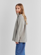 Свитшот флисовый детский MINAKU: Fleece Soft, серые, рост 140 см 10460793 - фото 12851596
