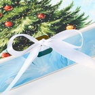 Коробка подарочная новогодняя складная, упаковка, «Снежная Ёлка», 20×18×5 см - Фото 3