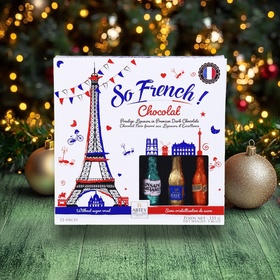 Шоколад фигурный LIQUEURS So French!, с начинкой, 13 г, Новый год 10733713