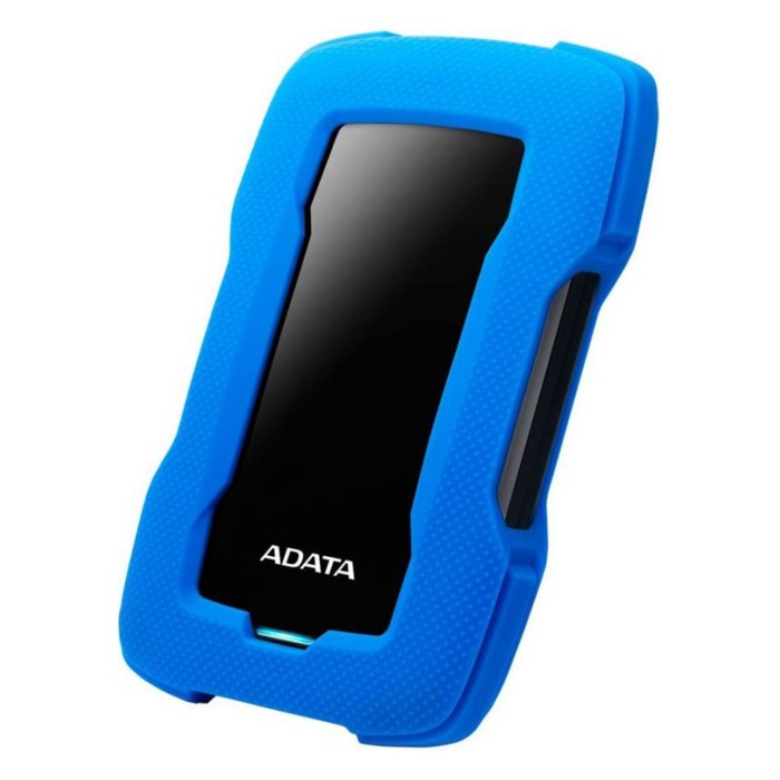 Жесткий диск A-Data USB 3.0 2TB AHD330-2TU31-CBL HD330 DashDrive Durable 2.5" синий - фото 51650886