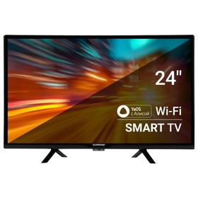 Телевизор LED SunWind 24" SUN-LED24XS310 Яндекс.ТВ черный HD 60Hz DVB-T DVB-T2 DVB-C DVB-S   1068628