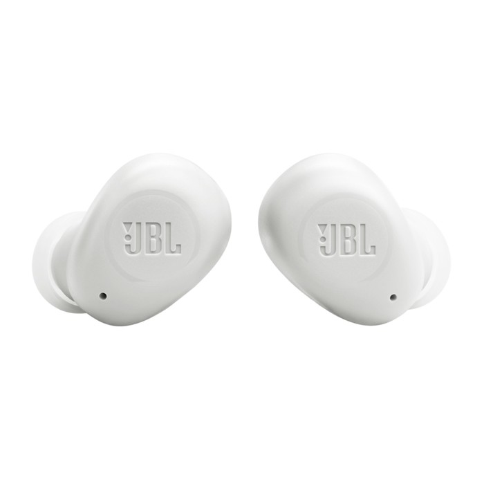 Гарнитура внутриканальные JBL Wave Buds белый беспроводные bluetooth в ушной раковине (JBLWBUDSWHT) - фото 51689496