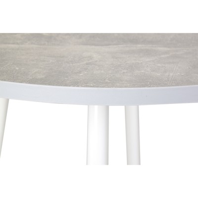 Стол обеденный Polini Home London, цвет бетон-белый
