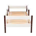 Кровать детская Polini kids Simple 3435, 1658×580×884 мм, цвет белый-дуб крафт - Фото 2