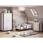 Кровать детская Polini kids Simple 3435, 1658×580×884 мм, цвет белый-дуб крафт - Фото 14