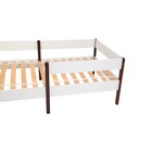 Кровать детская Polini kids Simple 3435, 1658×580×884 мм, цвет белый-дуб крафт - Фото 3