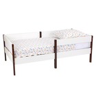 Кровать детская Polini kids Simple 3435, 1658×580×884 мм, цвет белый-дуб крафт - Фото 6