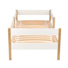Кровать детская Polini kids Simple 3435, 1658×580×884 мм, цвет белый/дуб каменный - Фото 2