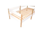 Кровать детская Polini kids Simple 3435, 1658×580×884 мм, цвет белый/дуб каменный - Фото 4