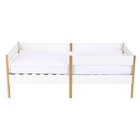 Кровать детская Polini kids Simple 3435, 1658×580×884 мм, цвет белый/дуб каменный - Фото 7